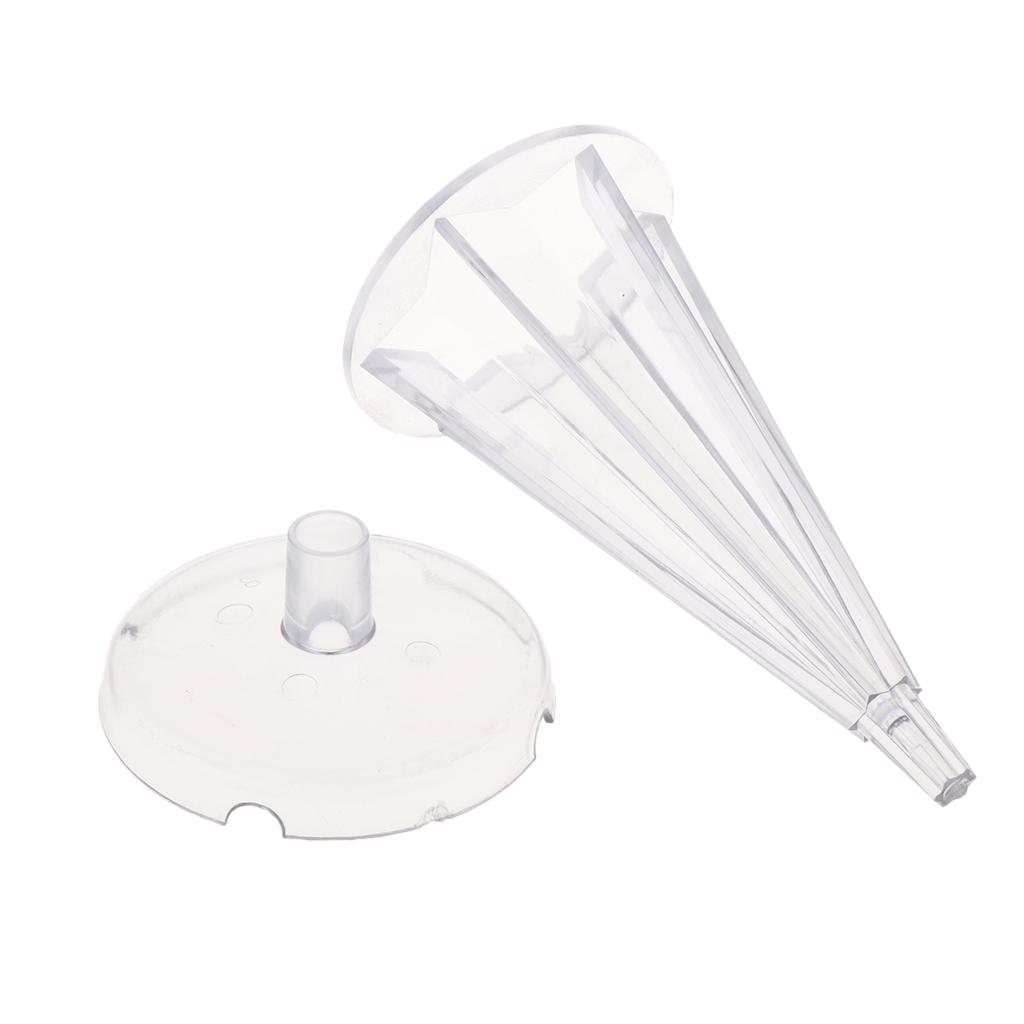 Cone Plastic Candle Mold Soap Mould for DIY Candle Soap Making Crafts 140mm