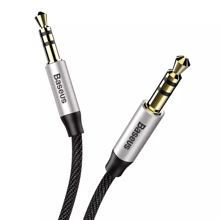 Cáp âm thanh Baseus M30 - AUX Audio 3.5mm  - truyền tải âm thanh chất lượng cao- Hàng Chính Hãng