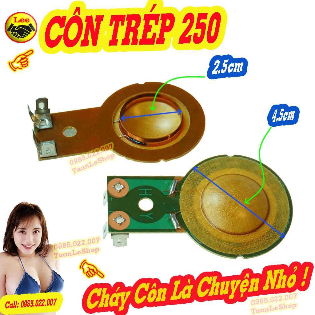 02 COI 25, COI TREP 250 THAY THẾ CHO TREBLE KÈN 250, GIÁ 2 CÔN TREP 25mm