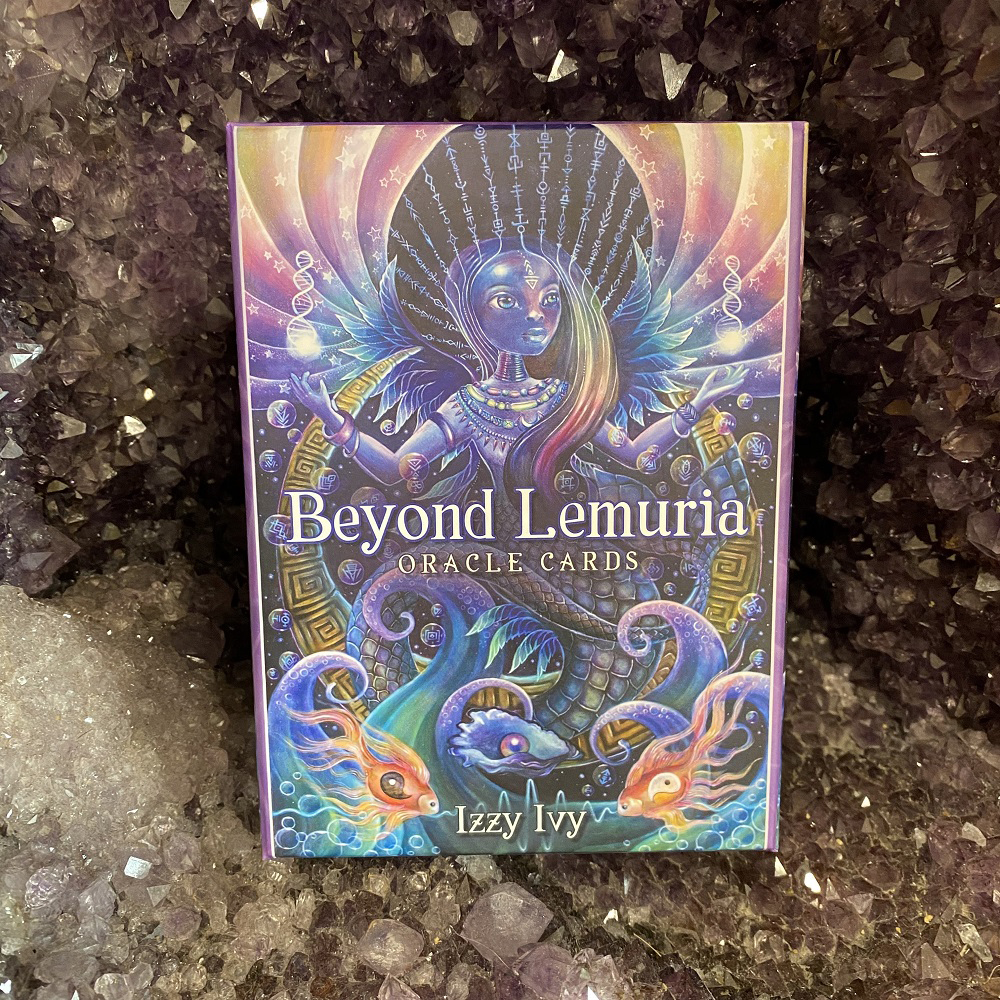 Bài Oracle Beyond Lemuria 52 Lá Bài Tặng Đá Thanh Tẩy