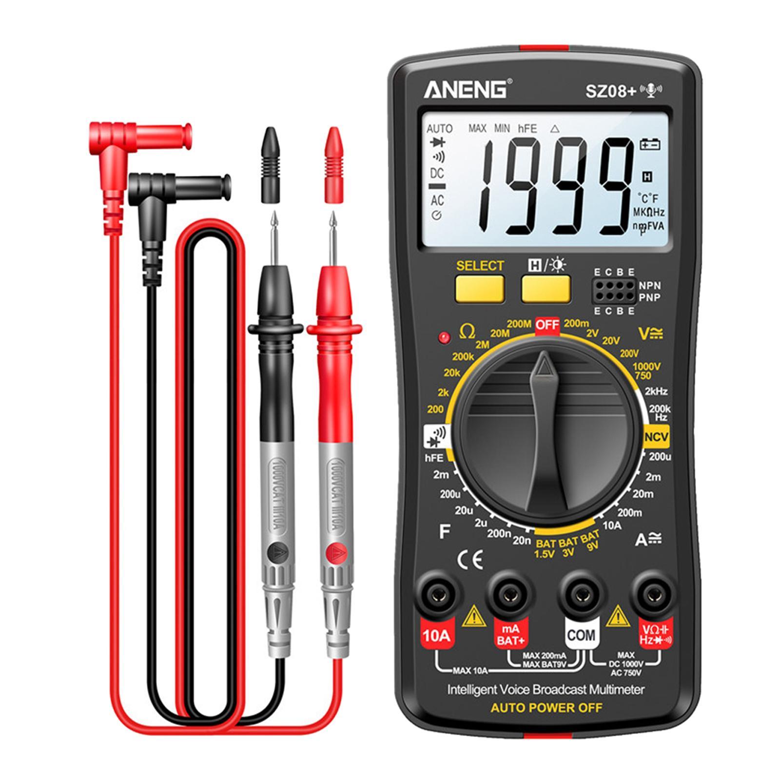 Digital Multimeter Meter Meter Test Current Circuit for Circuit Board