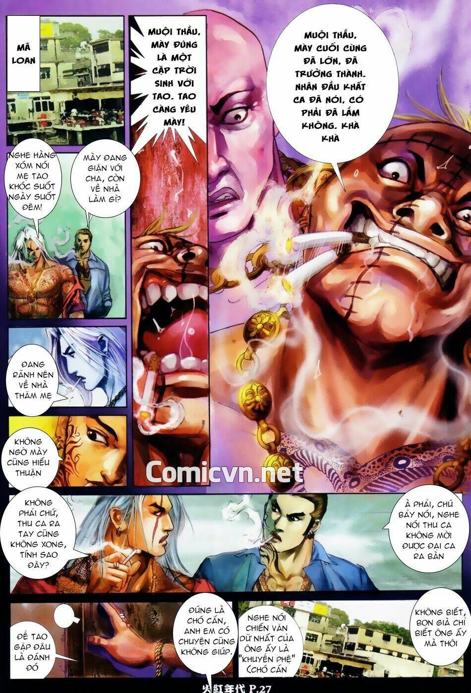 hỏa hồng niên đại hắc cốt đường chapter 23 23