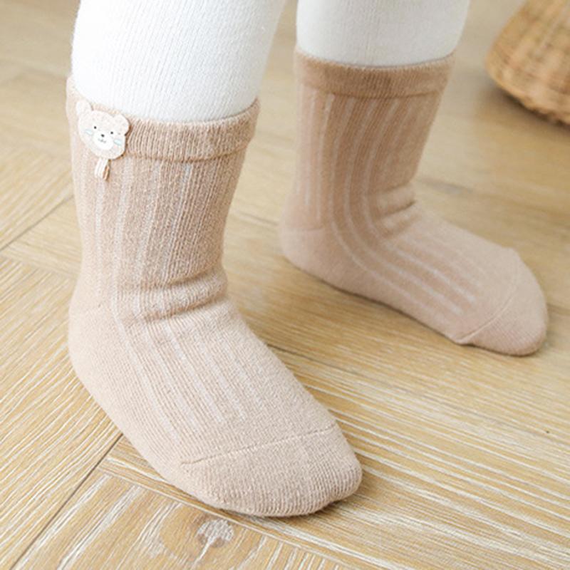 Set 3 Đôi Vớ Cotton Dễ Thương Cho Bé