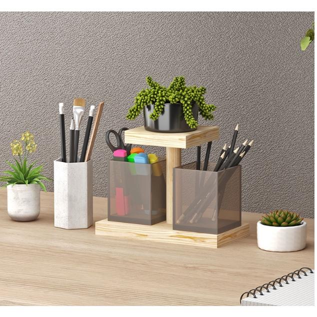 Kệ Để Bàn Hoa Giá Đỡ Đứng kệ để cây cảnh mini đồ lưu niệm trên bàn sang trọng gỗ tự nhiên nhiều kích thước