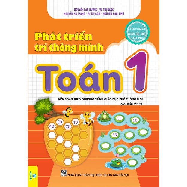 Sách - Phát Triển Trí Thông Minh Toán Lớp 1