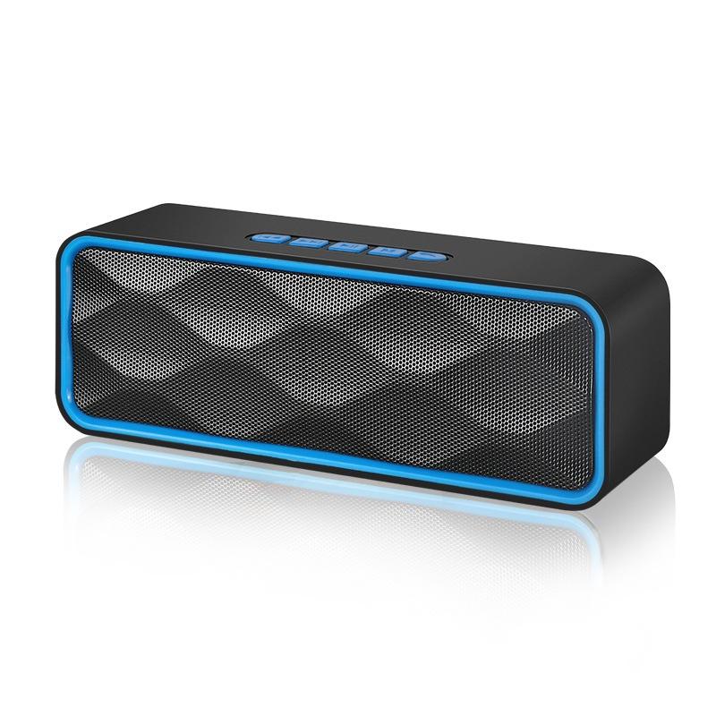 Loa Bluetooth Âm Thanh Siêu Trầm Hỗ Trợ TF/USB/AUX