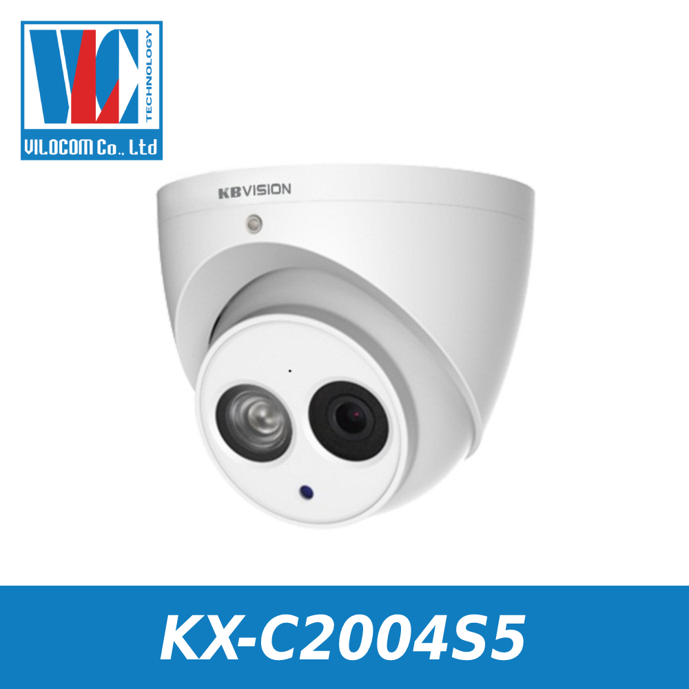 Camera Dome 4 in 1 Hồng Hgoại 2.0 Megapixel KBVISION KX-C2004S5 A - Hàng Chính Hãng