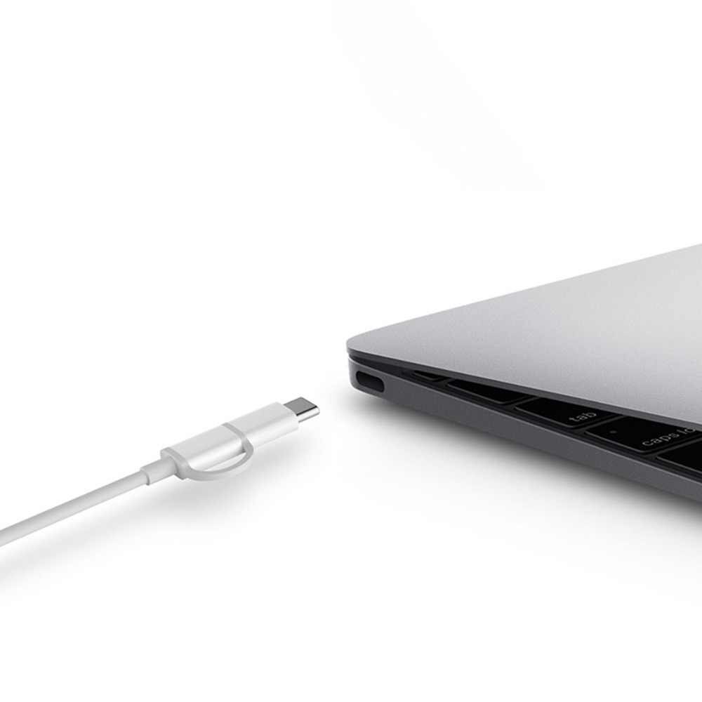 Cáp Sạc Xiaomi ZMI 2 Đầu Type-C / Micro USB - AL511 - 30cm - Hàng Nhập Khẩu
