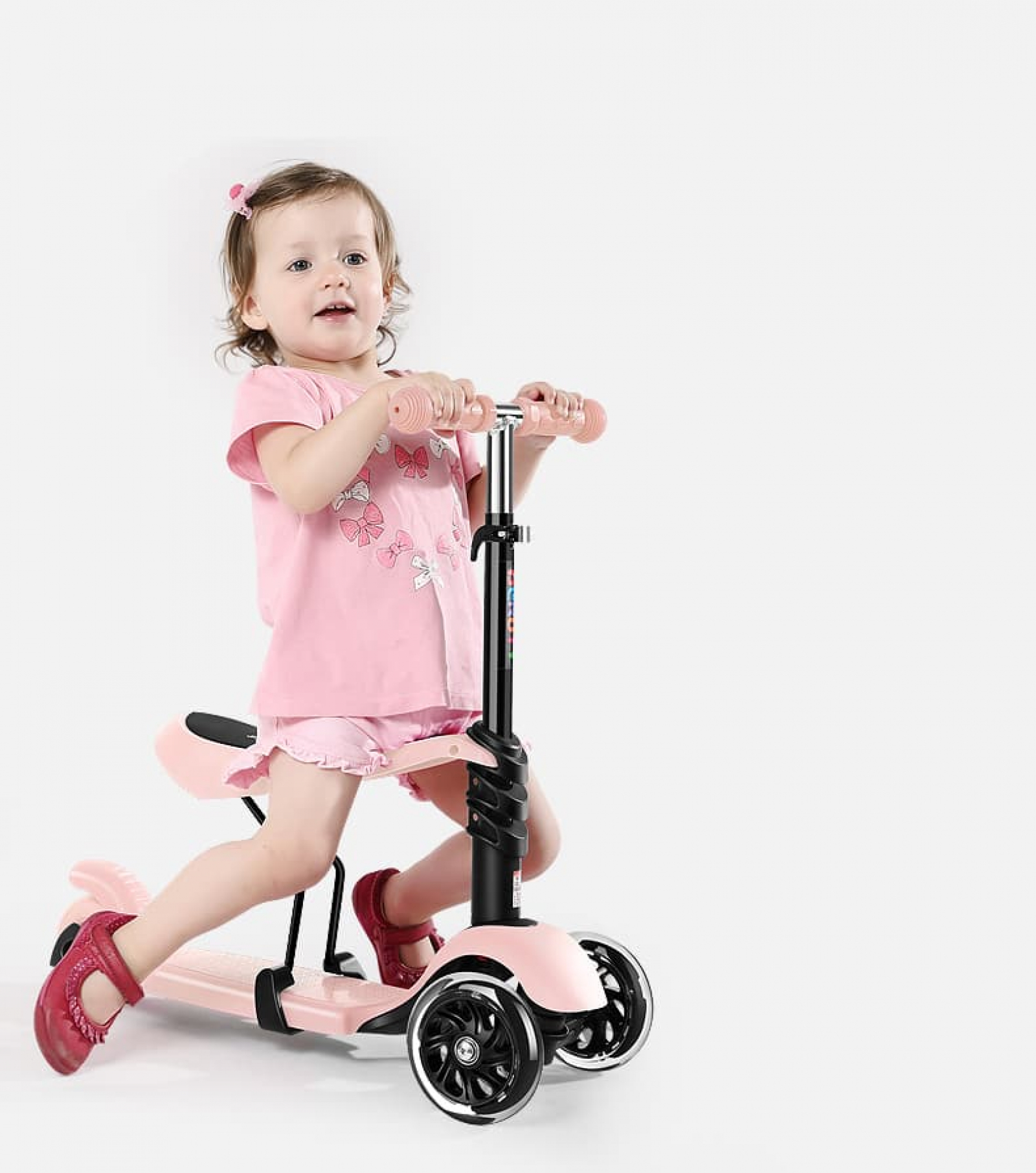 Xe scooter 3 bánh cho bé đa năng 2 in 1  045