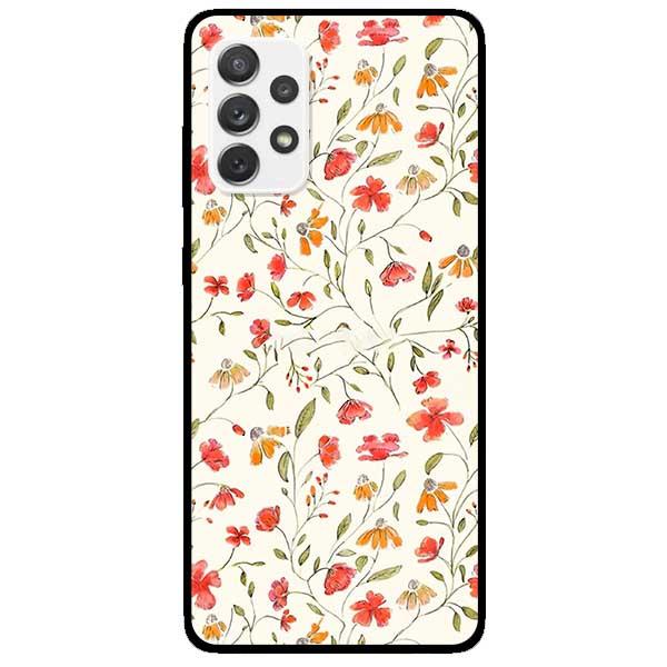 Ốp lưng dành cho Samsung Galaxy A32 - A52 - A52s - A72 - Tiểu Tiết Hoa Đỏ