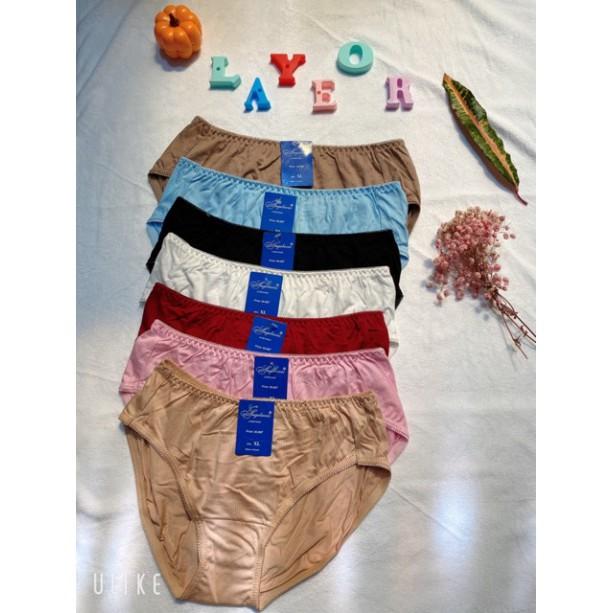 QUẦN LÓT NỮ COTTON LƯNG CAO Size đại từ 60kg tới 120kg. Chất coton co giãn 4 chiều thấm hút mồ hôi cực tốt.