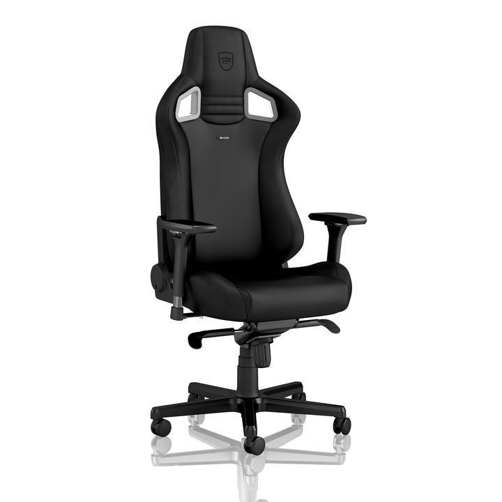 Ghế gaming cao cấp Noblechairs Epic Black Edition PU leather - Hàng chính hãng