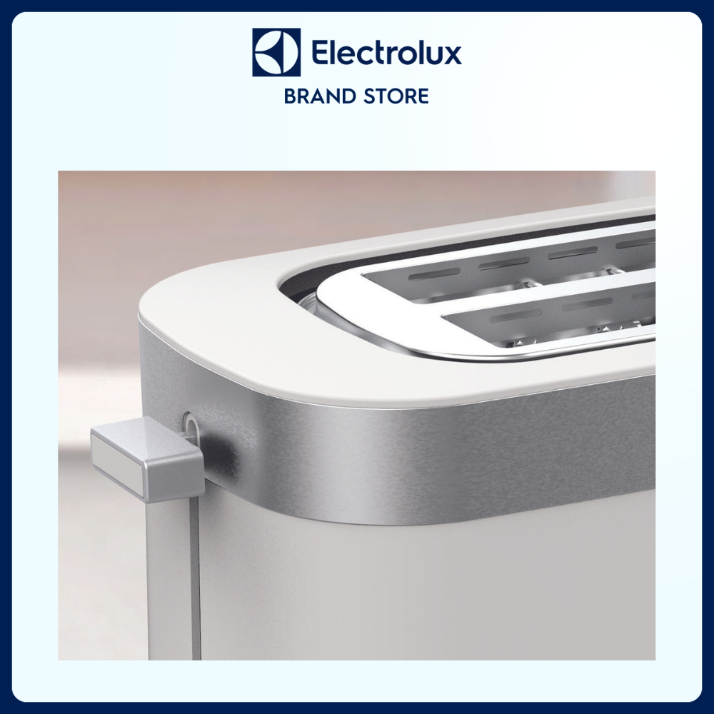 Máy nướng bánh mì Electrolux E2TS1-100W - 7 chế độ điều chỉnh độ giòn phù hợp, nơi cất dây nguồn gọn gàng [Hàng chính hãng]