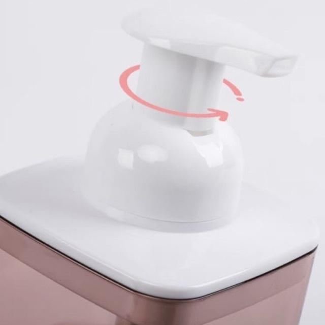 Lọ đựng nước rửa tay, Chai đựng sữa tắm dầu gội vuông 420ml