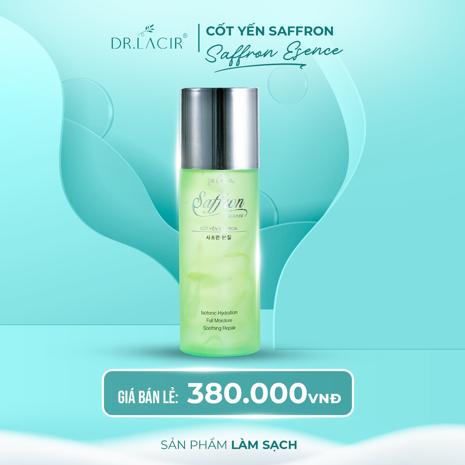 SAFFRON ESSENCE – TONER CỐT YẾN SAFFRON DÀNH CHO DA KHÔ