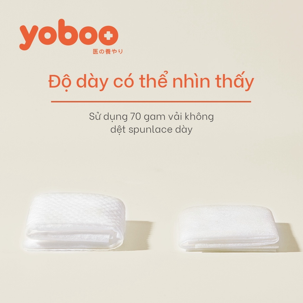 [QUÀ TẶNG] Gói khăn giấy ướt cho bé gói 10 tờ Yoboo YB-078 dịu nhẹ, không chứa cồn và hương liệu, an toàn khi sử dụng