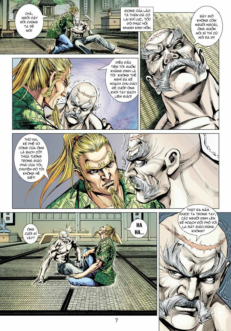 tân tác long hổ môn chapter 332 7