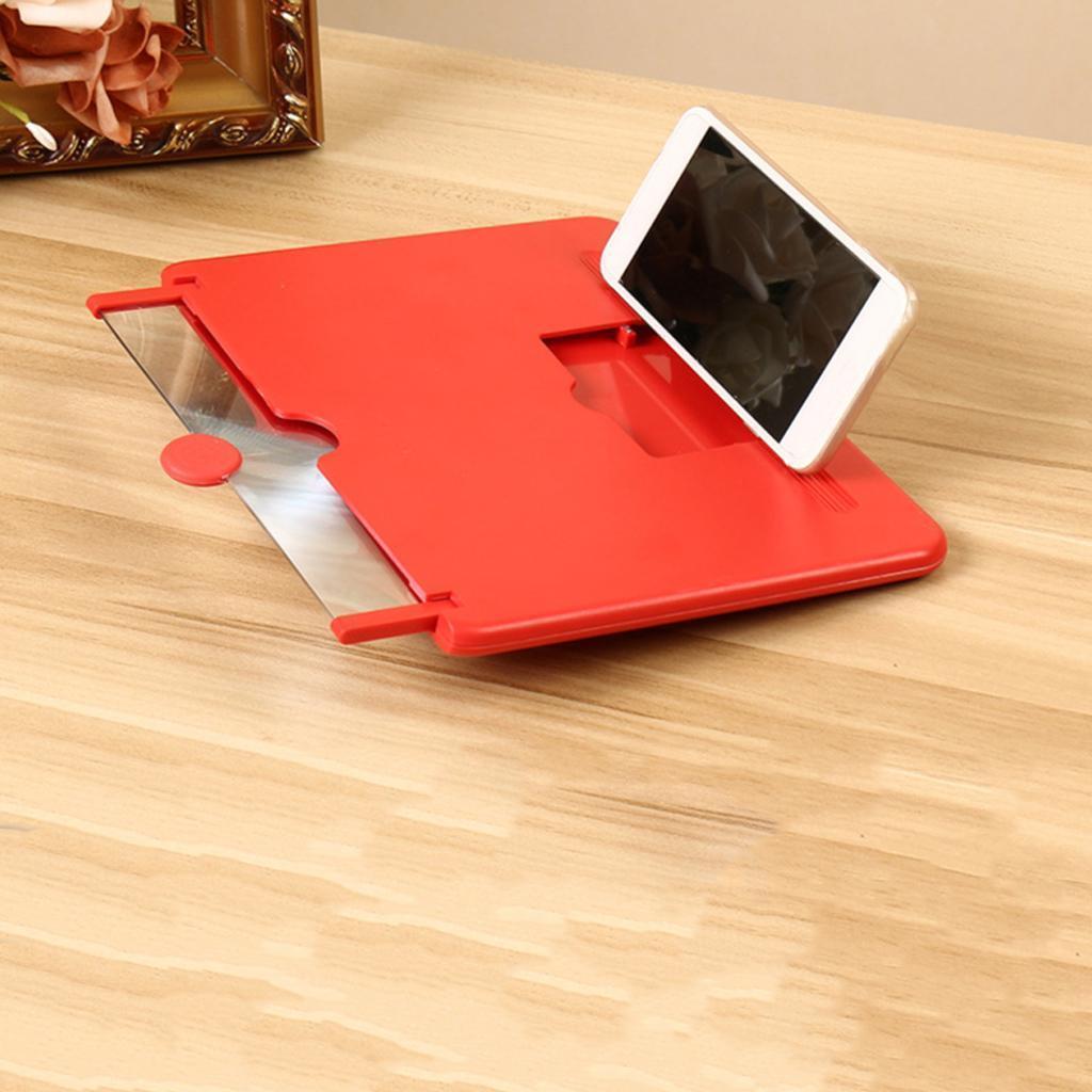 3x 10" Phone Screen Magnifier 3-4 Times Adjustable For Smartphones