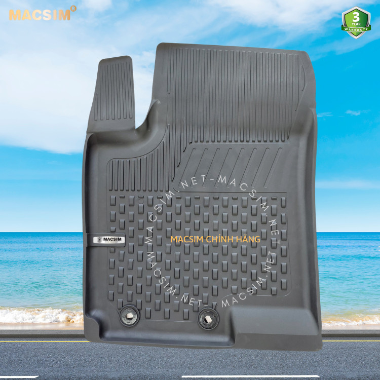#Hyundai I20, Thảm lót sàn ô tô nhựa TPE Silicon Hyundai I20 2020 + Black Nhãn hiệu Macsim