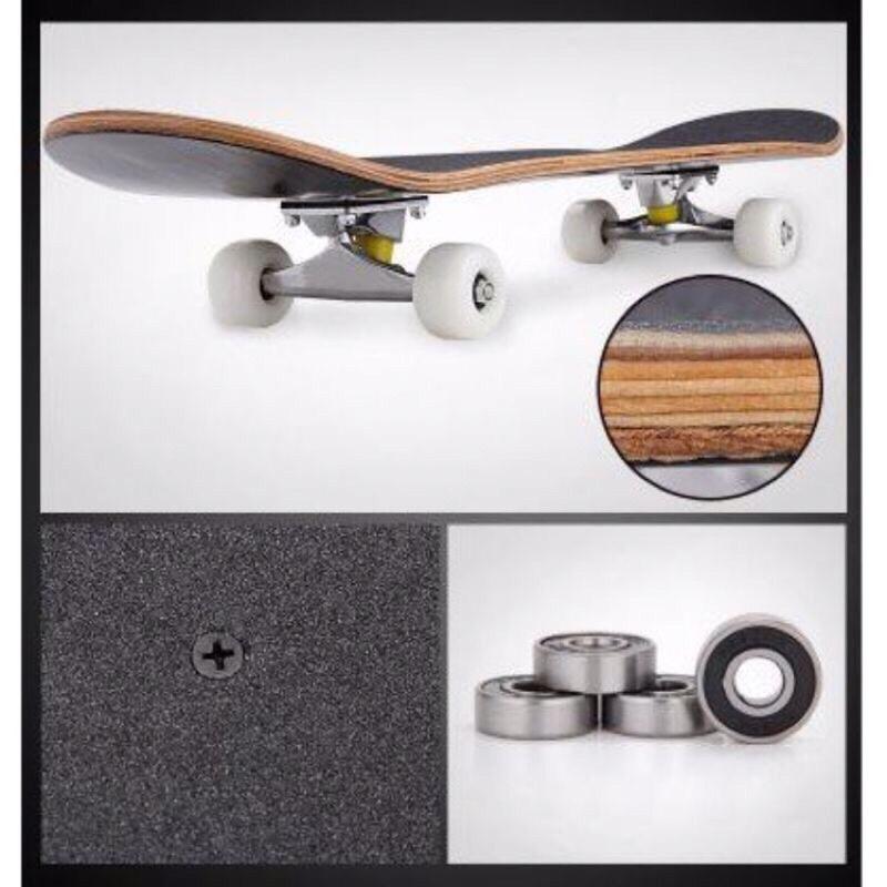 Ván Trượt Skateboard Gỗ Phong 7 Lớp , Mặt Nhám Cao Cấp, Ván Trượt Thể Thao Chuyên Nghiệp