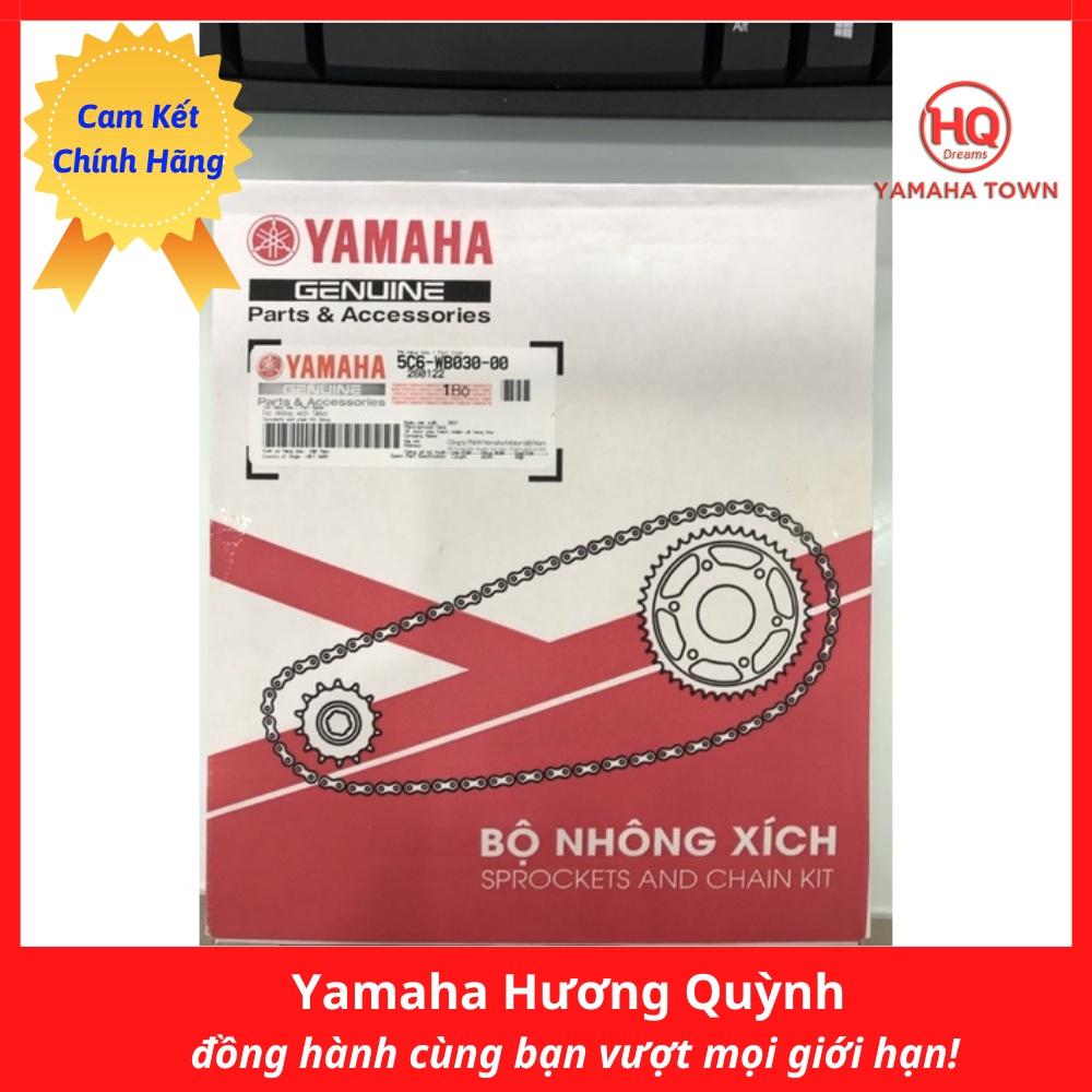 Bộ nhông xích chính hãng Yamaha dùng cho xe Sirius - Yamaha town Hương Quỳnh