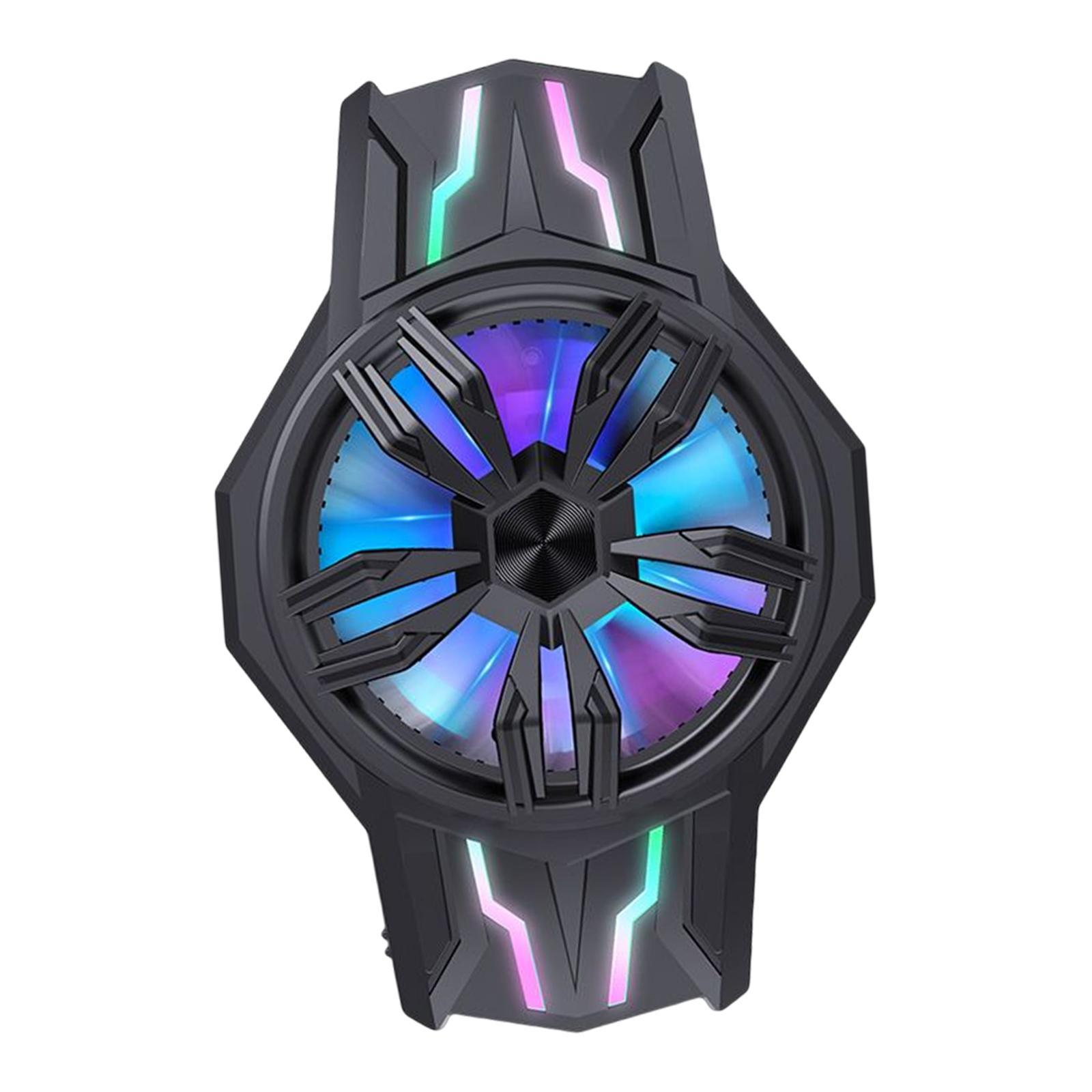 Mobile Phone Cooling Fan Back Cover Retractable For Gaming