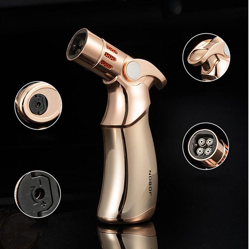 Bật Lửa Khò 4 Tia Jobon ZB 659 Để Bàn Cao Cấp