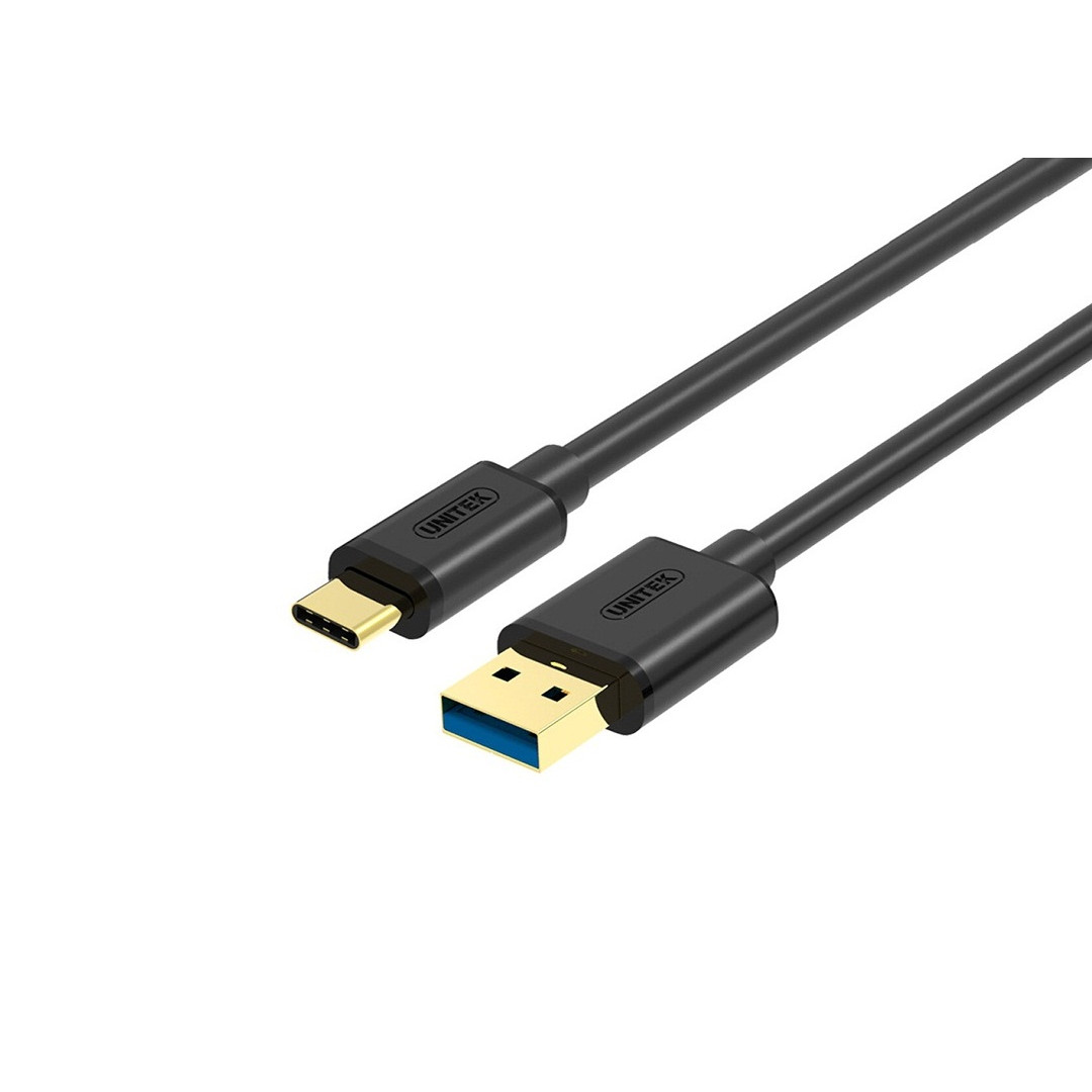 Cáp Type-C To USB 3.0(1m) Unitek  (Y-C 491BK)  - HÀNG CHÍNH HÃNG