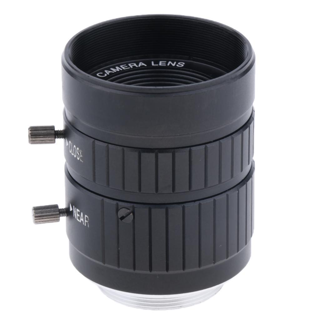 HD 5MP 25mm F1.4 Aperture Focal Fixed Focus CS C Mount CCTV Lens Format 2/3"