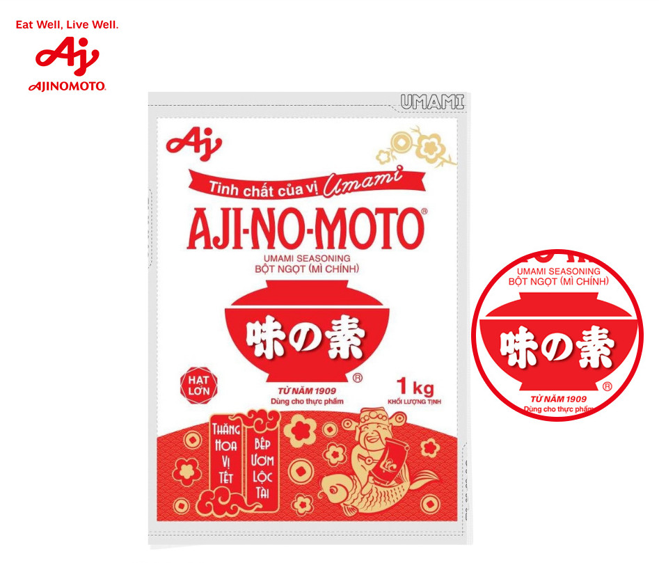 Combo 2 gói Bột ngọt AJI-NO-MOTO 1kg