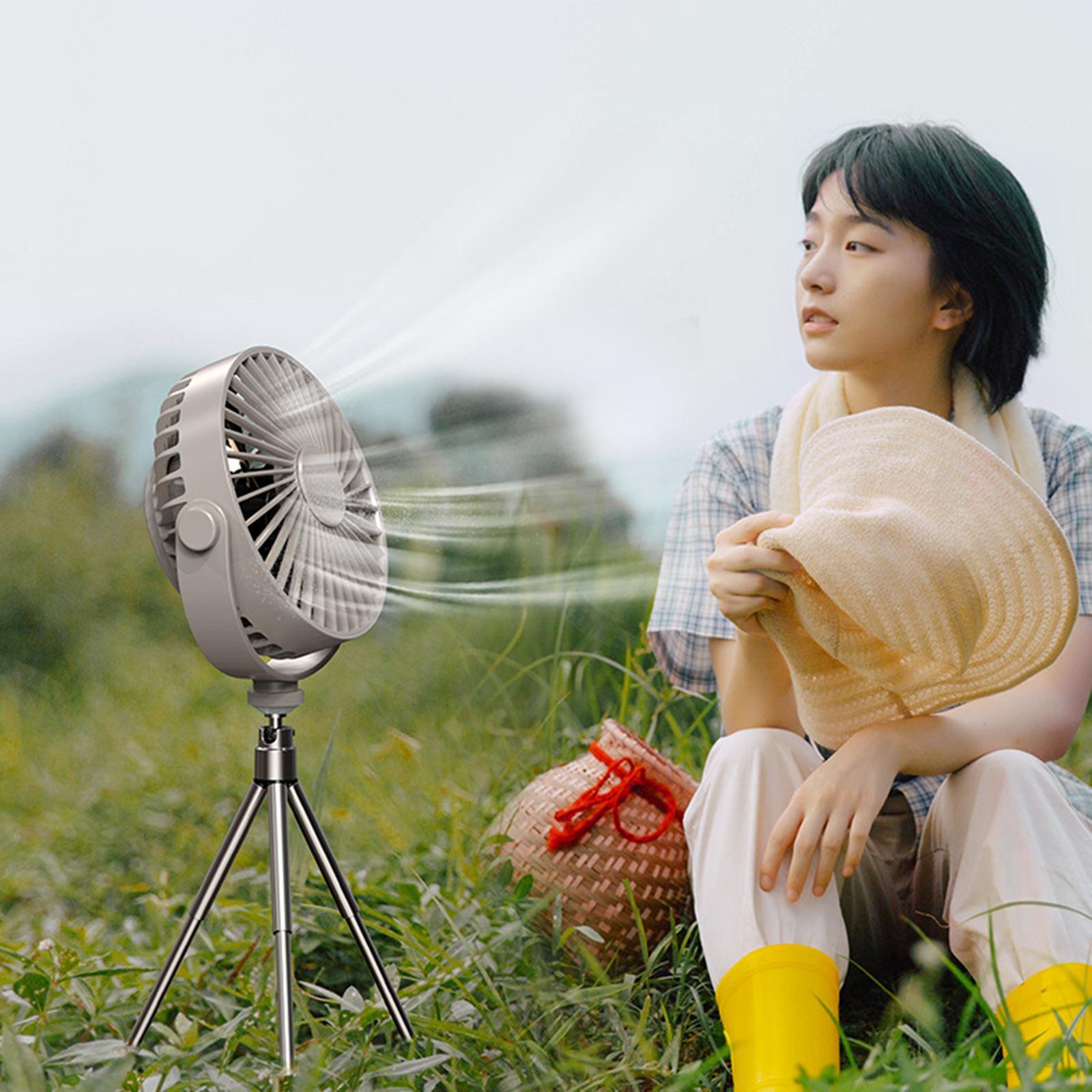 Camping Lantern with Fan Multi Function with Timer for Office Camping Outdoor Outdoor Tent Fan