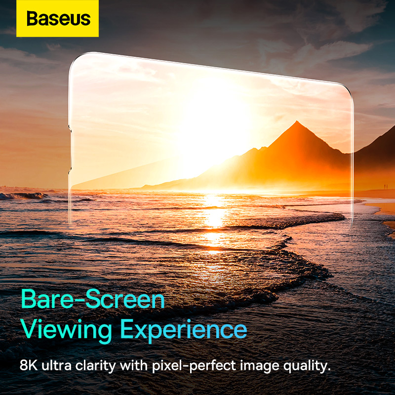 Cường lực All-glass Crys Series Shatter-resistant Tempered Glass EasyStick Film iP14