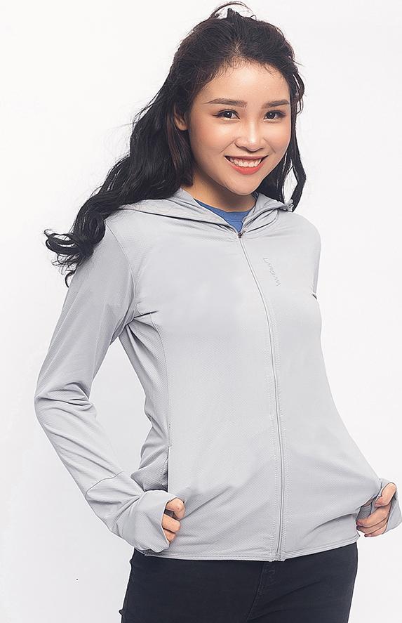Áo Chống Nắng Nữ - Xanh Than (Size XXL)