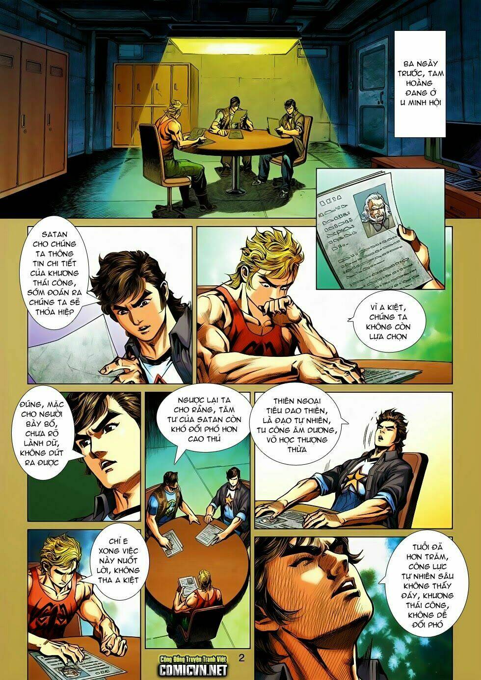 tân tác long hổ môn chapter 552 2