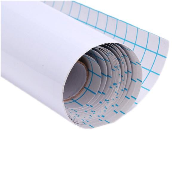 Decal bảng trắng dán tường CẮT THEO MÉT tùy chọn
