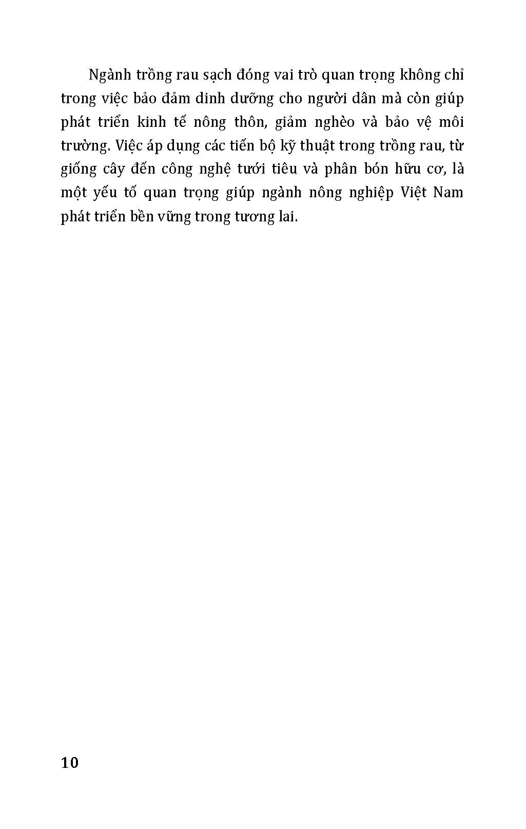 Nông Nghiệp Xanh Và Sạch - Trồng Rau Sạch Trong Nhà Vườn