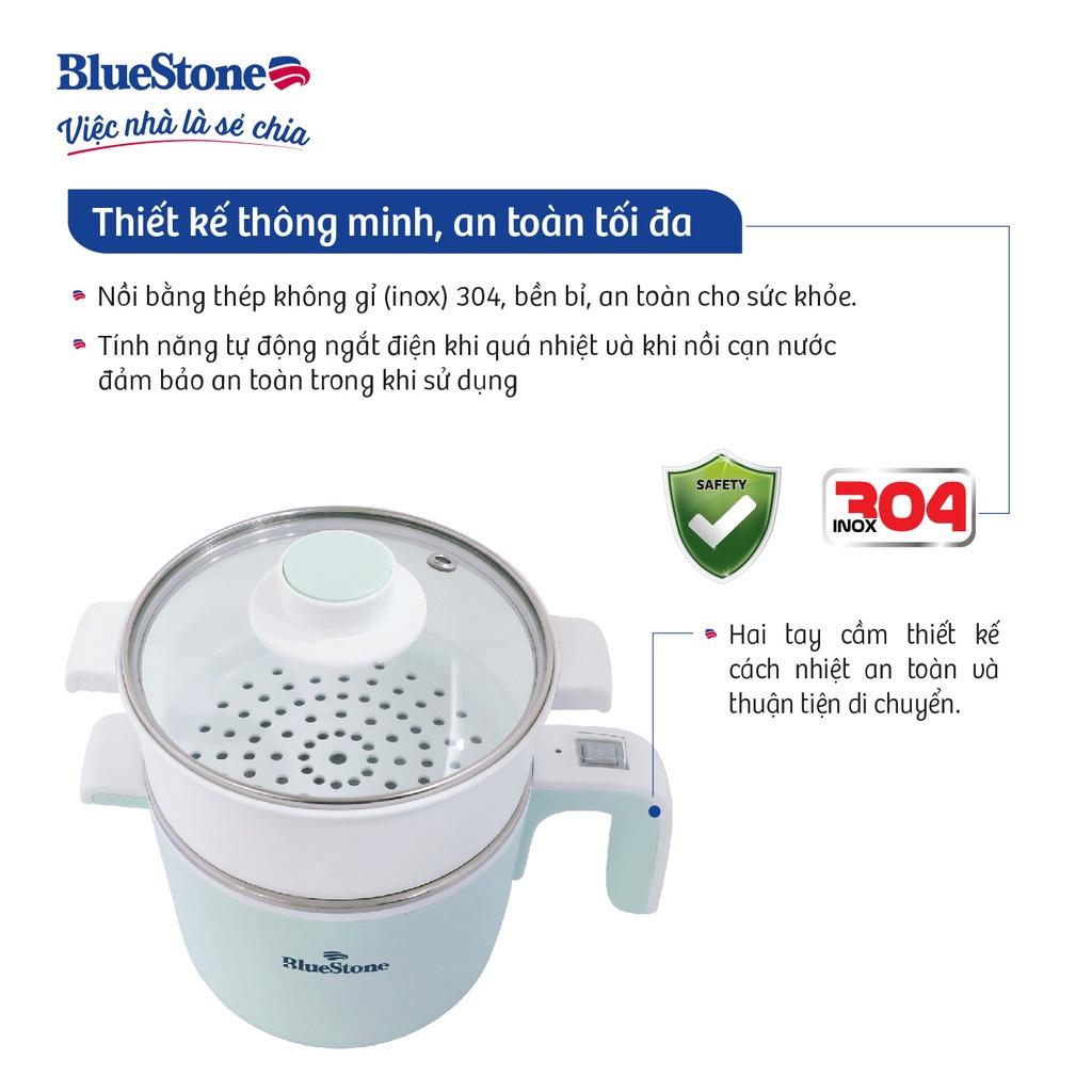 Nồi điện đa năng BlueStone MPB-7233, Công Suất 720W, Nấu Hấp Cùng Lúc, Hàng chính hãng