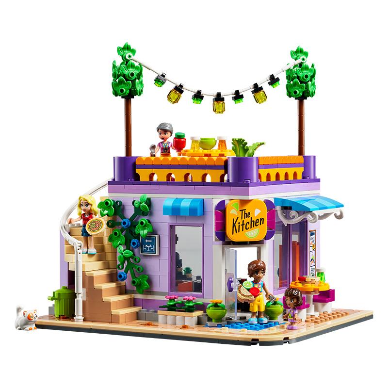 Đồ Chơi Lắp Ráp Tiệm Ăn Trung Tâm Thành Phố Heartlake Lego Friends 41747