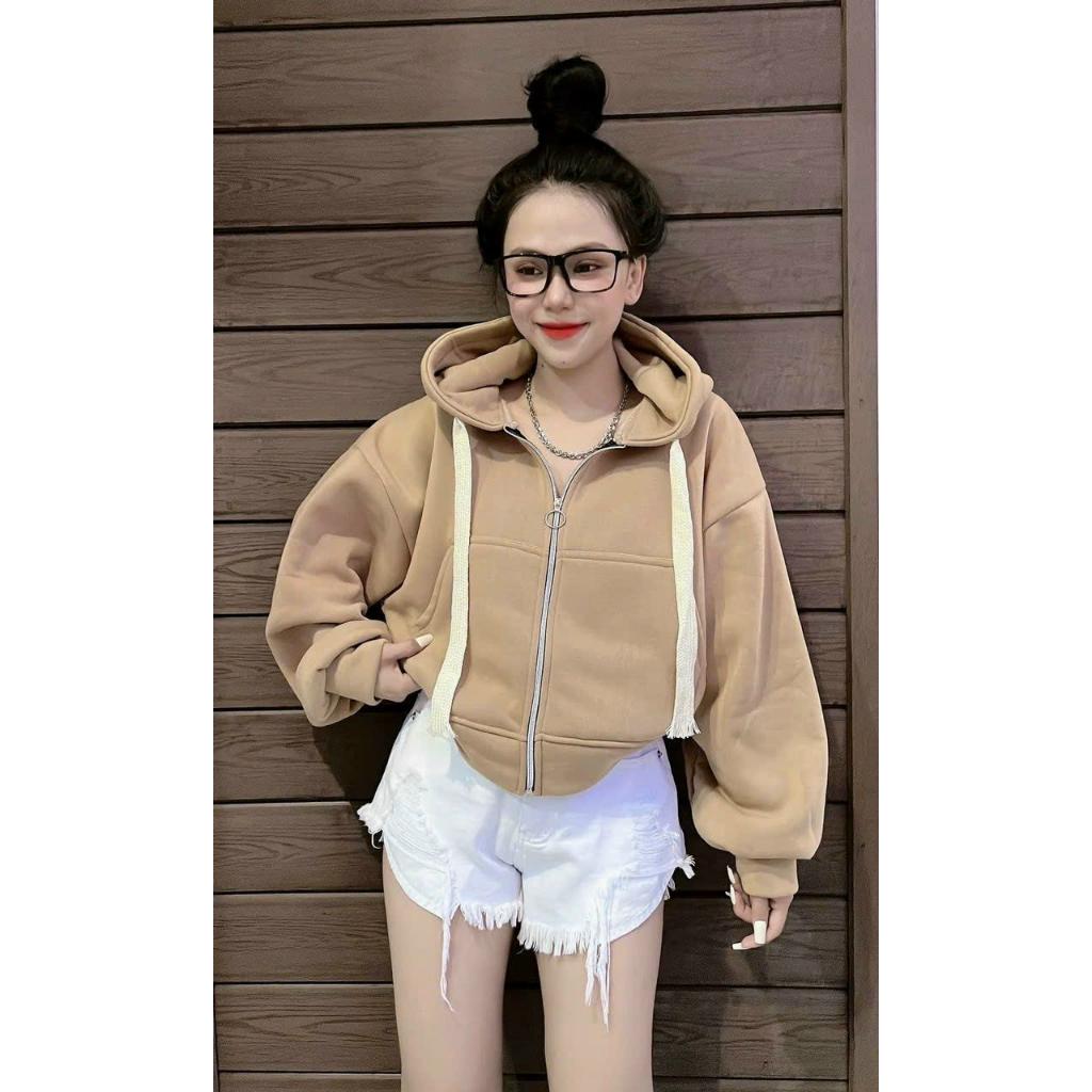 Hình ảnh Áo Hoodie Nỉ Ngoại Xuất Khẩu - Áo Khoác Nỉ dơi lửng Unisex (HD100D - Ảnh Thật)