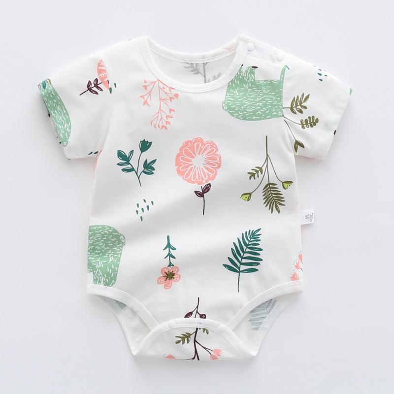 Bodysuit cho Bé Trai Bé Gái mẫu Body Chip Hè Sơ Sinh vải 100% Cotton Mềm Mịn kiểu dáng dễ thương từ 3-12kg