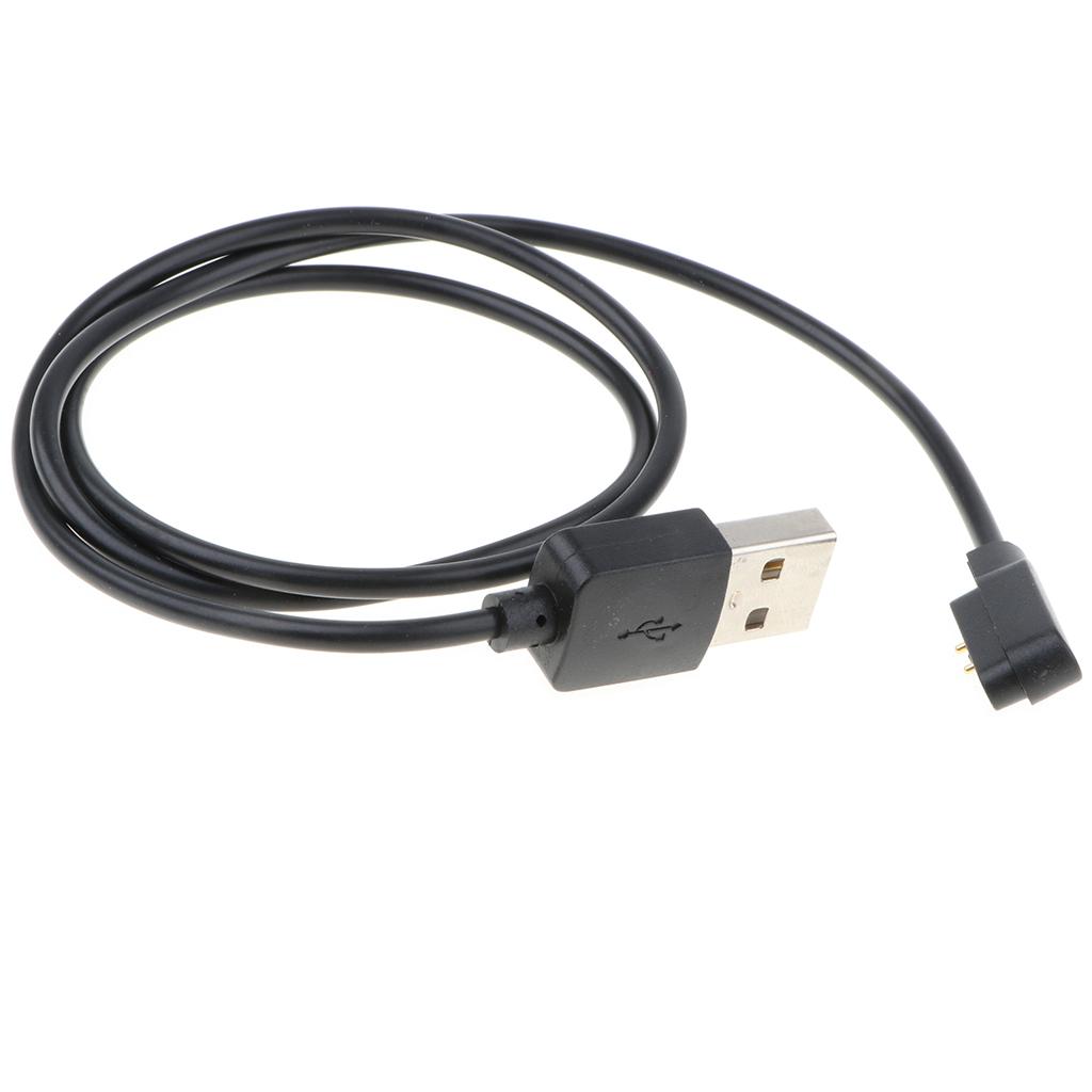 Chất Lượng Cao 2 USB Dây Sạc Cáp Sạc Từ Tính Đế Đen