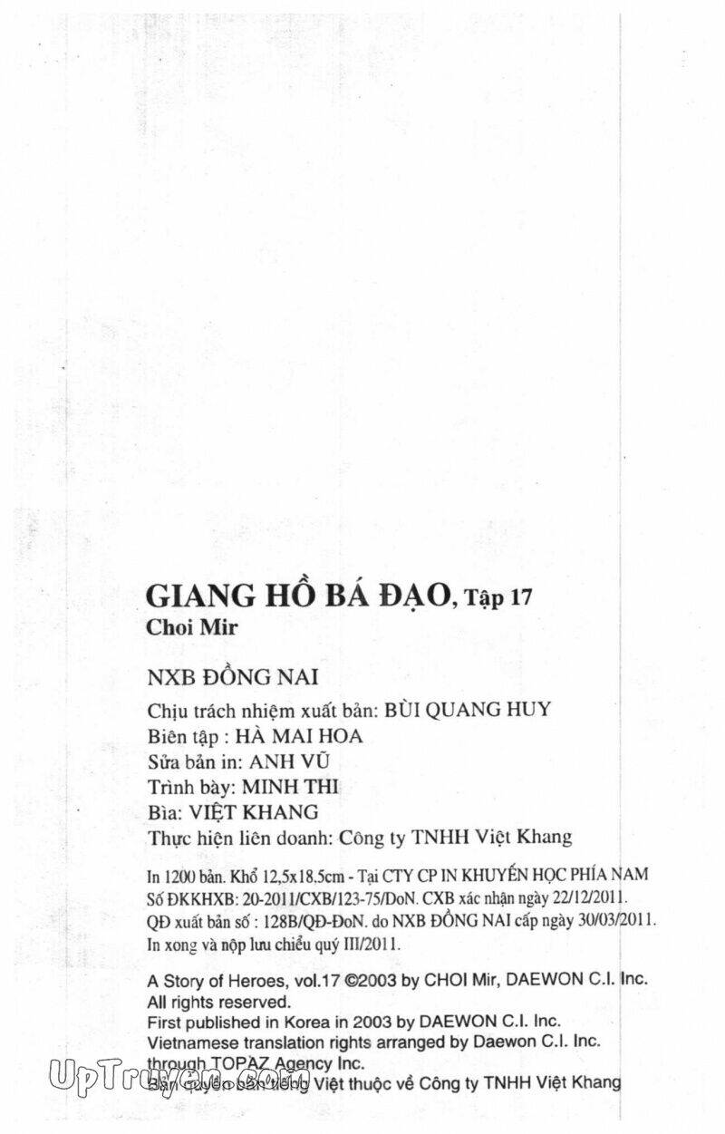 giang hồ bá đạo ký chapter 17 176