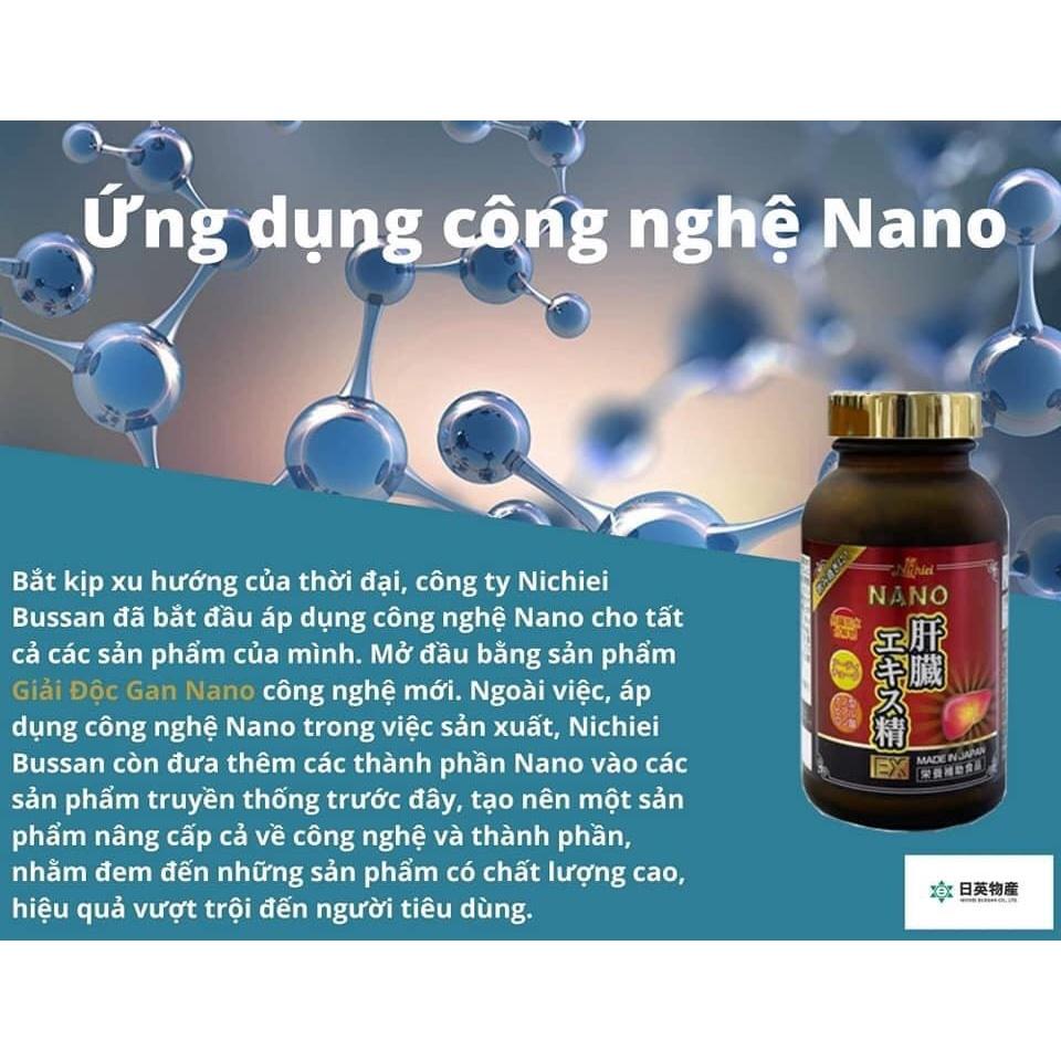 Viên uống hỗ trợ giải độc gan Nichiei Bussan Nano Nano Liver Extract Sperm EX 330 viên (Nội địa Nhật Bản)