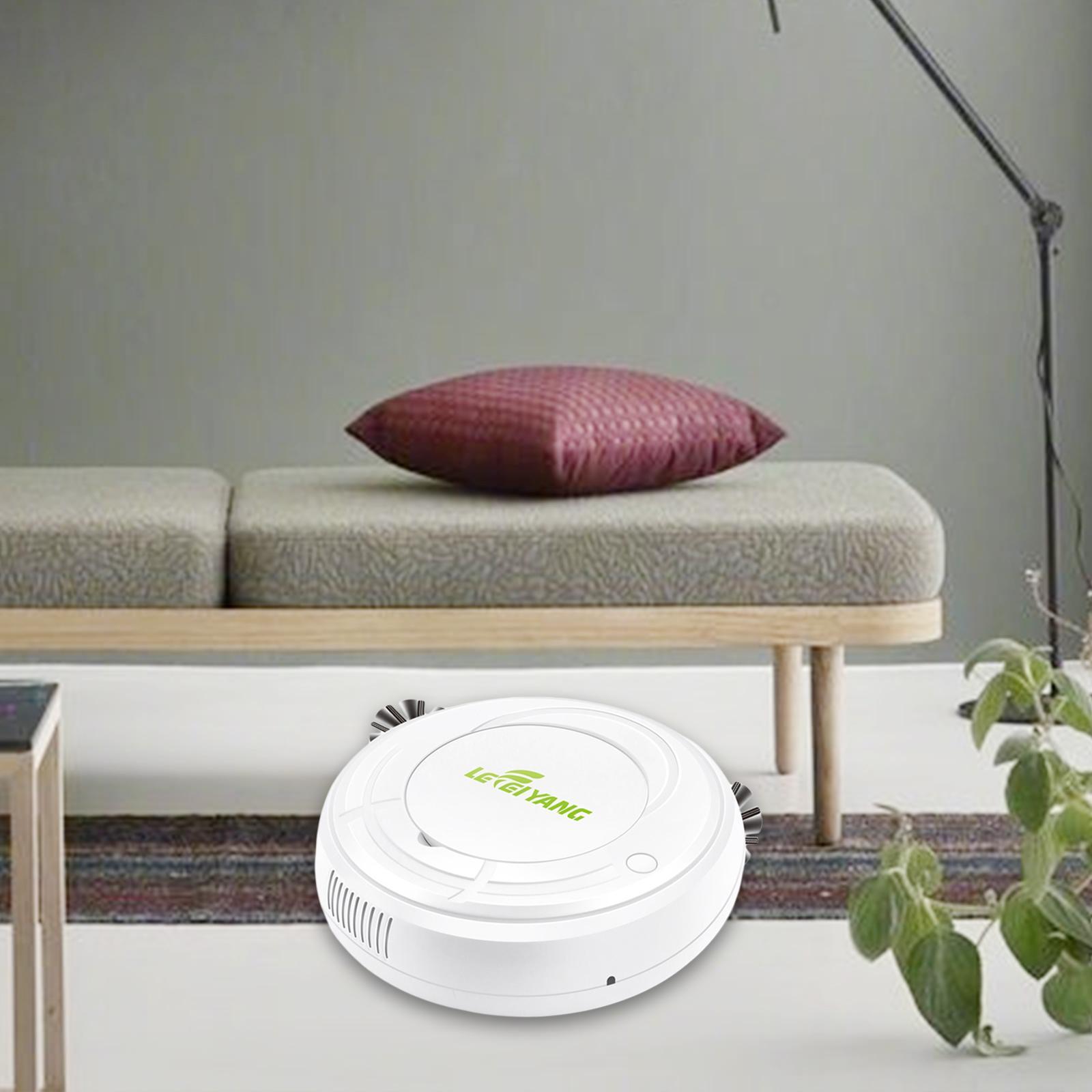 Robot Vacuum, Upgraded Auto Robotic Vacuum, 90Min Runtime, Sweeping Suction Mopping, Robot Vacuum for Pet Hair,Hard Floor, Carpet, 2.56'' Thin,
