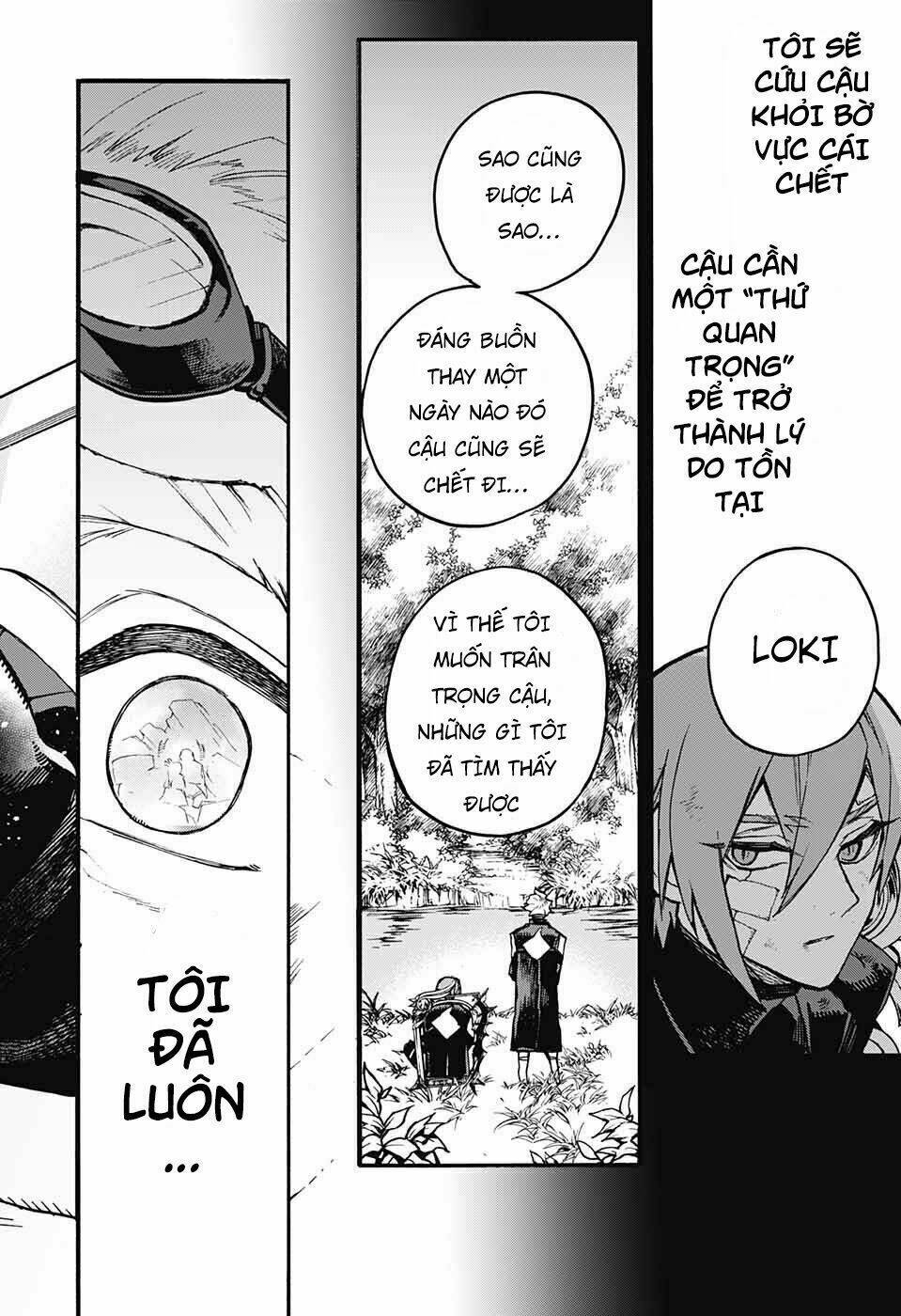 những bức họa quái dị của phù thủy chapter 12 41