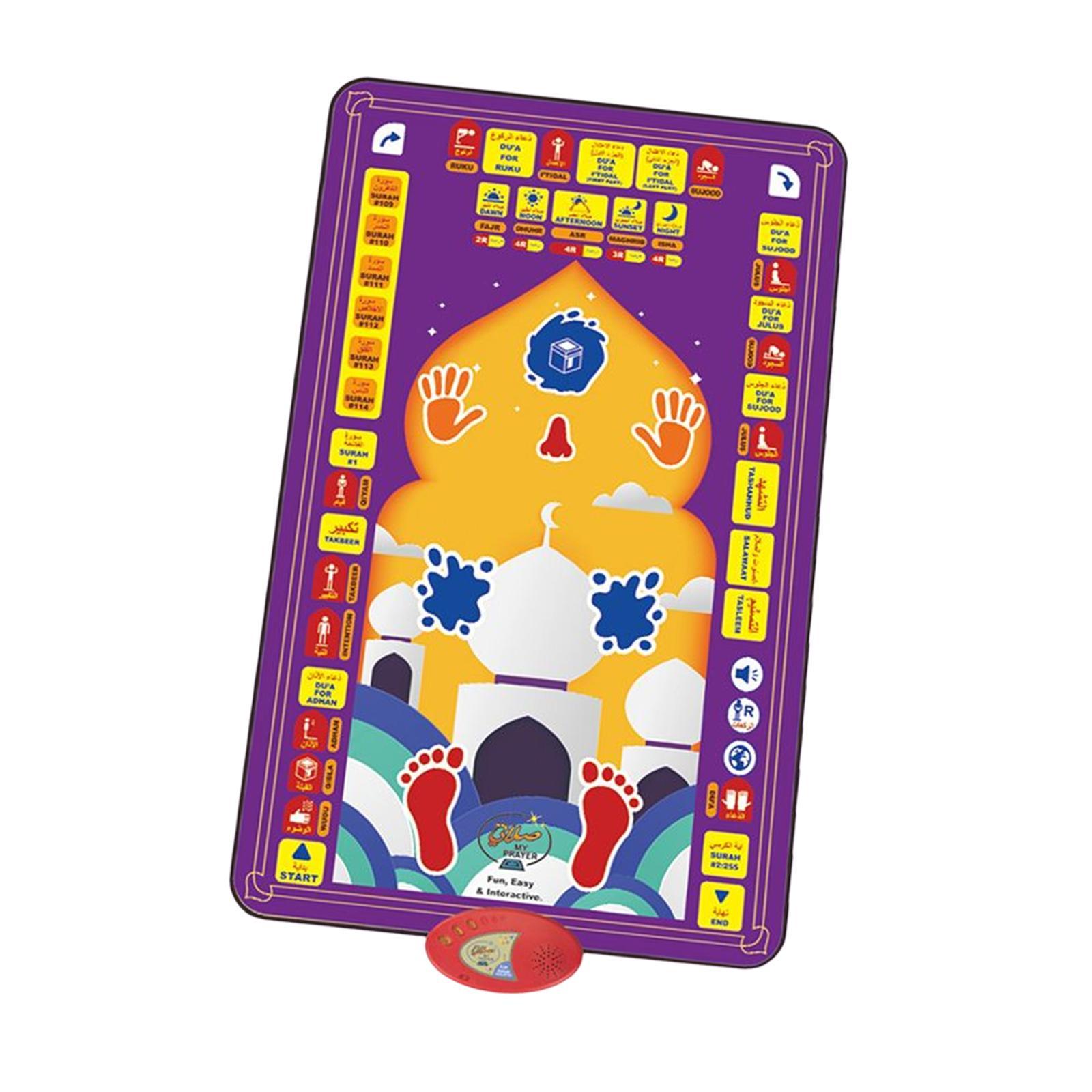 Prayer Rug Portable Interactive for Living Room Kids