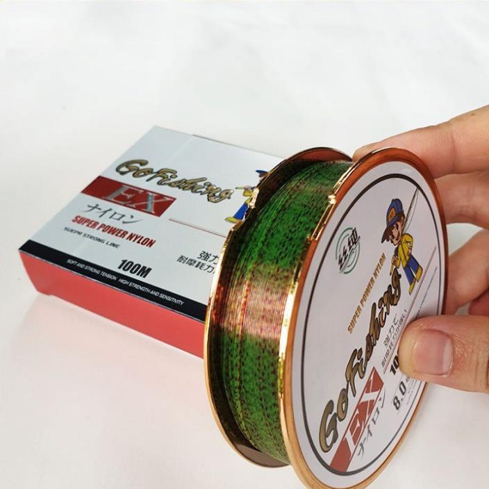 Cước Câu Cá Tàng Hình Cước Câu Đài Nylon Gofishing Chuyên Dụng Làm Trục Câu Cá DC13 đồ câu FISHING_HD