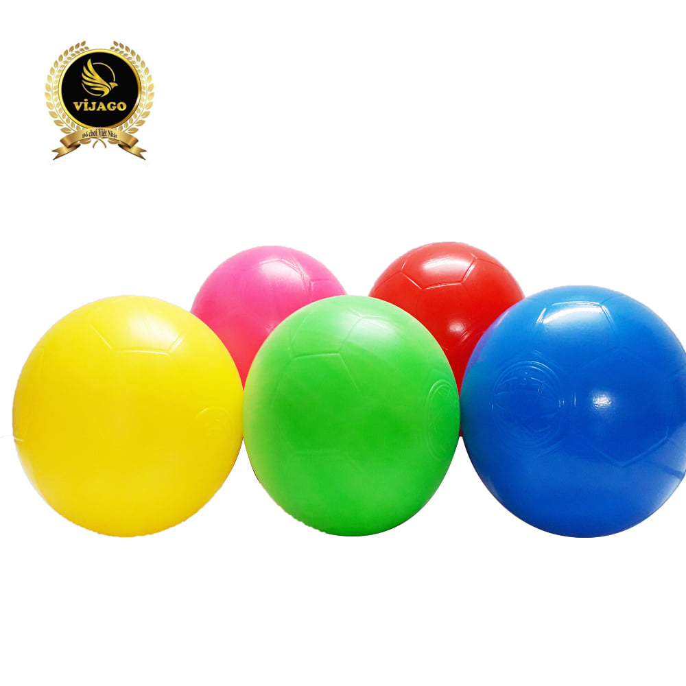 Đồ Chơi Vận Động - Bóng Đá Trẻ Em Size 18 cm Bằng Nhựa Cao Cấp Hàng Việt Nam