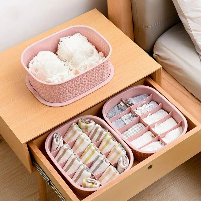 Set 3 hộp đựng đồ lót