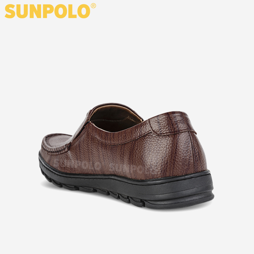 Giày Mọi Nam Da Bò Sunpolo SUS505N